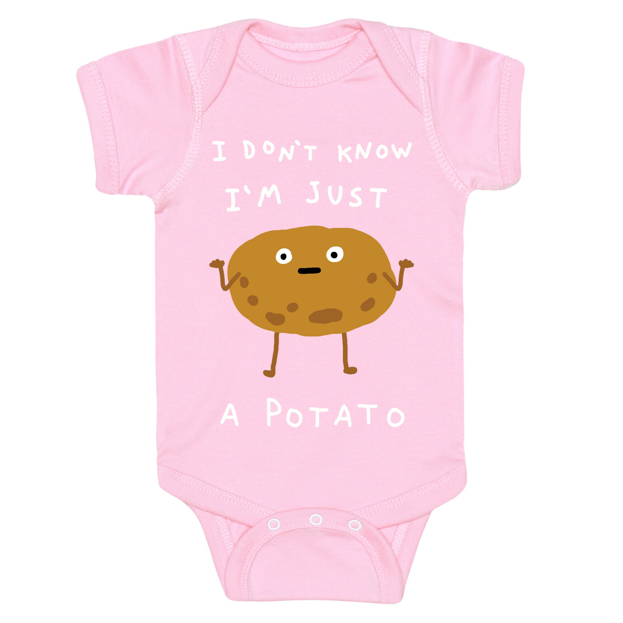 I Don't Know I'm Just A Potato Baby One Piece